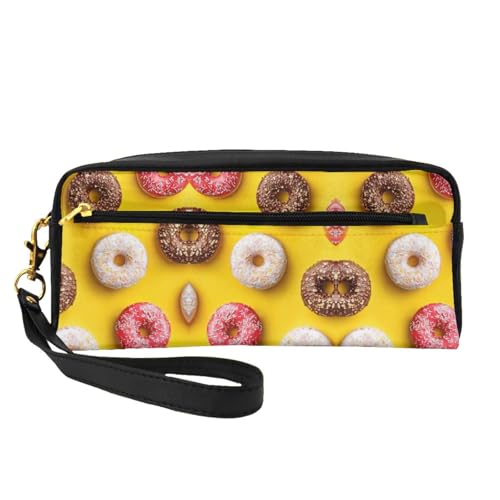 Kleine Kosmetiktasche in Donutform, tragbar, niedlich, Reise-Make-up-Tasche für Damen, Make-up-Pinsel-Organizer-Tasche, Schwarz , Einheitsgröße, Kosmetiktasche Kleine Kosmetiktasche in Donutform, tragbar, niedlich, Reise-Make-up-Tasche für Damen, Make-up-Pinsel-Organizer-Tasche, Schwarz , Einheitsgröße, Kosmetiktasche von WYCZHY
