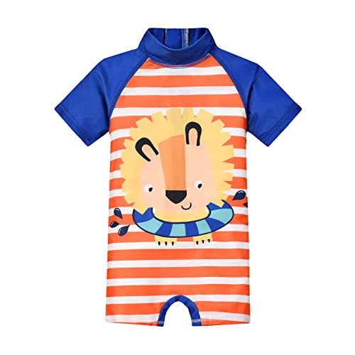 WYTbaby Baby Badeanzug Junge UV Schutzkleidung Kinder UPF 50+ Einteiler UV Kleidung Baby Badebekleidung 1-6 Jahre von WYTbaby