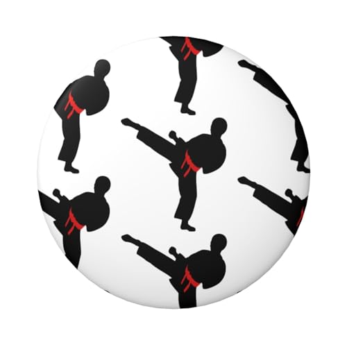 Karate Boy, rundes Abzeichen mit wechselbarem Gürtel, langlebiges Weißblech-Design mit vollständigem Frontdruck, perfekt für individuelle Geschenke und Bekleidungsdekoration, Einheitsgröße Karate Boy, rundes Abzeichen mit wechselbarem Gürtel, langlebiges Weißblech-Design mit vollständigem Frontdruck, perfekt für individuelle Geschenke und Bekleidungsdekoration, Einheitsgröße von WYYDPPLK