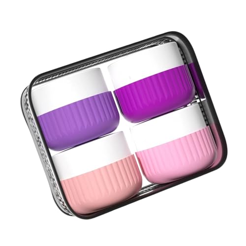 Reisebehälter Für Toilettenartikel Silikoncreme Gläser Mit Klarem Beutel Reisezubehör Für Kosmetische Gesichtskörperhandcreme Reisebehälter Für Toilettenartikel Silikoncreme Gläser Mit Klarem Beutel Reisezubehör Für Kosmetische Gesichtskörperhandcreme von WZBHCZLJ