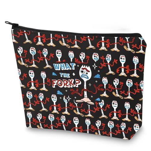 WZMPA Lustige Film-Kosmetiktasche, Film-Fans, Geschenk, Make-up-Tasche, Reißverschluss, Cartoon-Charakter-Merchandise-Artikel, Was die Gabel Bl, PASSFORM: WZMPA Lustige Film-Kosmetiktasche, Film-Fans, Geschenk, Make-up-Tasche, Reißverschluss, Cartoon-Charakter-Merchandise-Artikel, Was die Gabel Bl, PASSFORM: von WZMPA