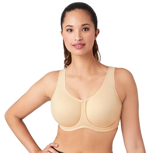 Wacoal Damen Bügel Sport BH, Sand, 85DD von Wacoal