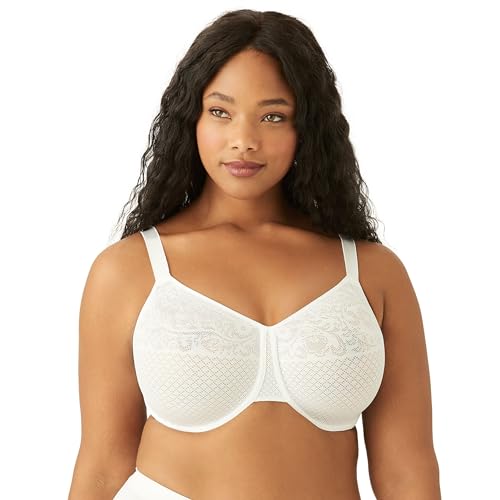 Wacoal Damen Plus-Size Visual Effects Minimizer Full Figure Bra BH, weiß, 65G von Wacoal