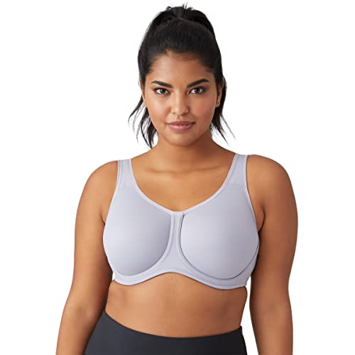 Wacoal Damen Underwire Sport-BH, Lilace Grau Mit Zephyr, 90G von Wacoal