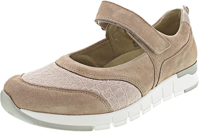 female Sportliche Slipper lila/pink H-PETRA 39 von Waldläufer