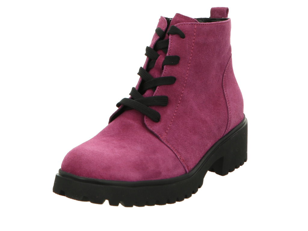 female Stiefeletten lila/pink 38 von Waldläufer