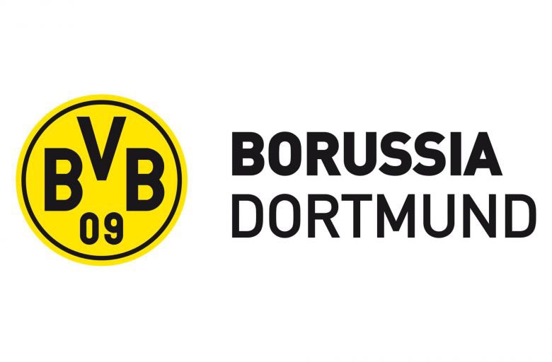 Wall-Art Wandtattoo "BVB Borussia Schriftzug mit Logo", (1 St.), selbstklebend, entfernbar von Wall-Art