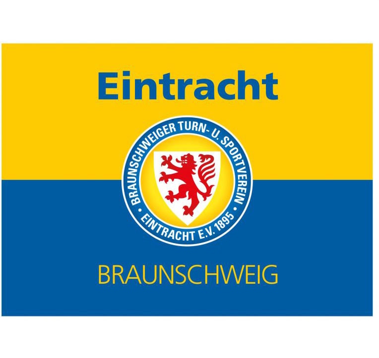 Wall-Art Wandtattoo "Eintracht Braunschweig Banner", (1 St.) von Wall-Art