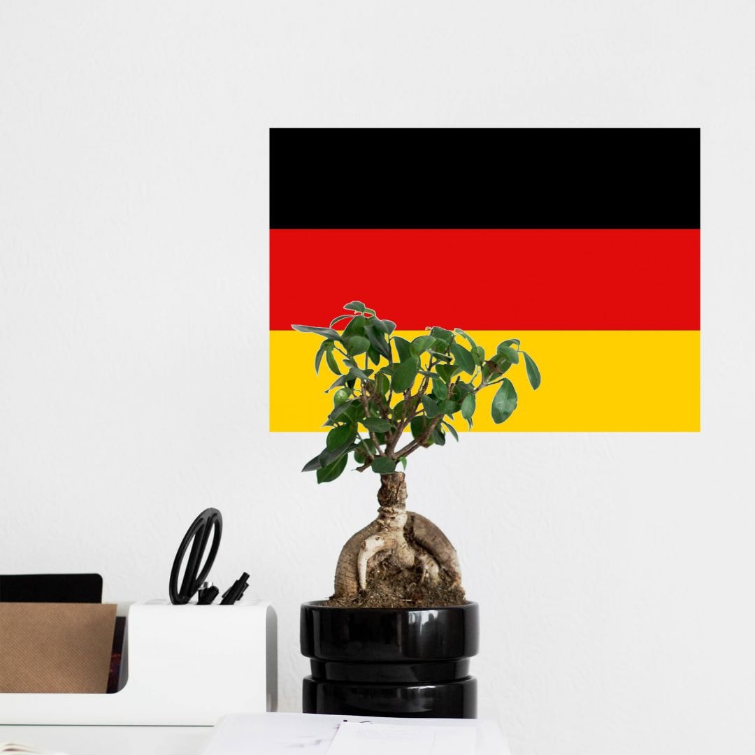 Wall-Art Wandtattoo "Fußball Deutschland Fahne", (1 St.) von Wall-Art