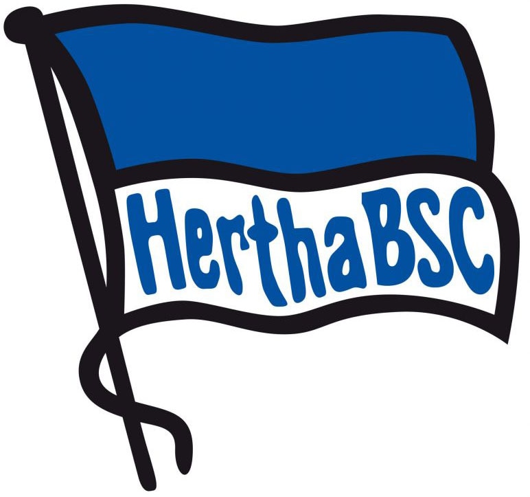 Wall-Art Wandtattoo "Hertha BSC Logo Fahne", (1 St.) von Wall-Art