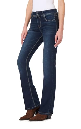 WallFlower Damen Instastretch Luscious Curvy Bootcut Jeans, Betsy Pure, 27W / 32L WallFlower Damen Instastretch Luscious Curvy Bootcut Jeans, Betsy Pure, 27W / 32L von WallFlower