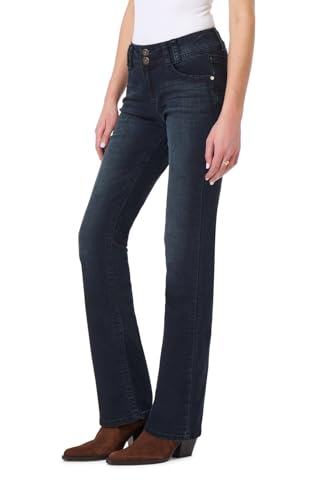 WallFlower Damen Luscious Curvy Bootcut Mid-Rise Insta Stretch Juniors (Standard and Plus) Jeans, BlackBerry, 23W / 32L WallFlower Damen Luscious Curvy Bootcut Mid-Rise Insta Stretch Juniors (Standard and Plus) Jeans, BlackBerry, 23W / 32L von WallFlower