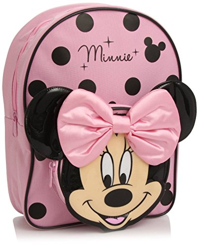 Disney Mädchen Offizieller Minnie Mouse Bow Rucksack Back To School, rose, 4-6 Jahre von Walt Disney