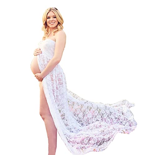 Schwangere Damen Maxikleid Umstandskleid Schwangere Fotografie Fotoshooting von Wamvp