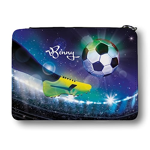 Wandtattoo Loft Gefüllte Federmäppchen Jungen mit Fussball Motiv, personalisierbar mit Wunschnamen, Federmappe Grundschule, Schulmäppchen Jungen, Federtasche Jungen, Federmappe Jungen, Federetui Wandtattoo Loft Gefüllte Federmäppchen Jungen mit Fussball Motiv, personalisierbar mit Wunschnamen, Federmappe Grundschule, Schulmäppchen Jungen, Federtasche Jungen, Federmappe Jungen, Federetui von Wandtattoo Loft