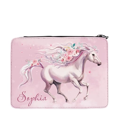 Wandtattoo Loft Gefüllte Federmäppchen Mädchen mit Pferde Motiv in Rosa, personalisierbar mit Wunschnamen, Federmappe Grundschule, Schulmäppchen Mädchen, Federtasche Mädchen, Federmappe Mädchen Wandtattoo Loft Gefüllte Federmäppchen Mädchen mit Pferde Motiv in Rosa, personalisierbar mit Wunschnamen, Federmappe Grundschule, Schulmäppchen Mädchen, Federtasche Mädchen, Federmappe Mädchen von Wandtattoo Loft