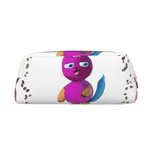 Sun Mountain Forest Leder-Federmäppchen mit Reißverschluss, Schreibwaren-Tasche, Kosmetiktasche, geeignet für Männer, Frauen, Künstler, Zuhause, Büro, Happy 3D Kitten, Einheitsgröße, Kulturbeutel Sun Mountain Forest Leder-Federmäppchen mit Reißverschluss, Schreibwaren-Tasche, Kosmetiktasche, geeignet für Männer, Frauen, Künstler, Zuhause, Büro, Happy 3D Kitten, Einheitsgröße, Kulturbeutel von WapNo