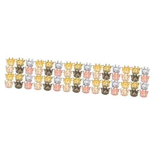 Warmhm 5 Sätze Kronzubehör Schmuckanhänger Von Halskette Bezaubert Gold Kronenzauber Perle Charme Reiz Diy -schmuckzubehör Mini-krone Ohrring-anhänger Diy -anhänger Legierung 60 Stück * 5 Warmhm 5 Sätze Kronzubehör Schmuckanhänger Von Halskette Bezaubert Gold Kronenzauber Perle Charme Reiz Diy -schmuckzubehör Mini-krone Ohrring-anhänger Diy -anhänger Legierung 60 Stück * 5 von Warmhm