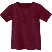 T-Shirt aus Bio-Baumwolle, cassis von Waschbär