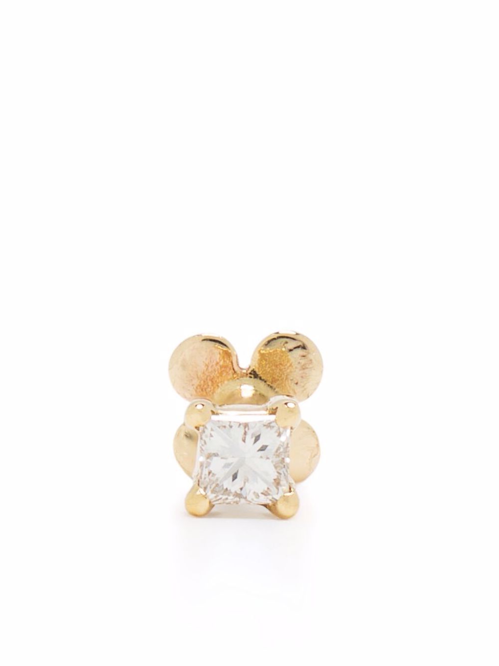 We by WHITEbIRD Ohrringe mit Diamanten - Gold von We by WHITEbIRD