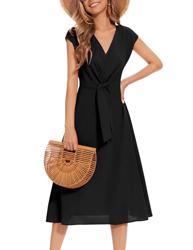 Wedtrend Kleid 50er Jahre Damen Vintage Retro Abendkleider Kleid Elegant Damen Festlich Swing Cap Sleeves Frühlingskleid Damen WTP30016BlackXXL Wedtrend Kleid 50er Jahre Damen Vintage Retro Abendkleider Kleid Elegant Damen Festlich Swing Cap Sleeves Frühlingskleid Damen WTP30016BlackXXL von Wedtrend