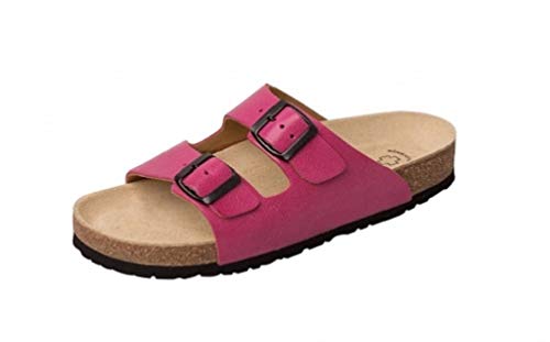 Wörishofer Weeger-Bio-Pantolette pink Gr. 36 von Weeger