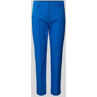 Weekend Max Mara Slim Fit Stoffhose mit Gürtelschlaufen Modell 'CECCO' in Royal, Größe 36 von Weekend Max Mara