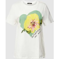 Weekend Max Mara T-Shirt mit Label-Motiv-Print Modell 'YEN' in Weiss, Größe XS von Weekend Max Mara