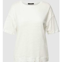 Weekend Max Mara T-Shirt mit überschnittenen Schultern Modell 'FALLA' in Offwhite, Größe L von Weekend Max Mara