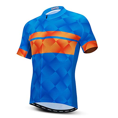 Radtrikot Herren MTB Trikot Reißverschluss Biker Racing Tops Mountain Road Bekleidung Fahrrad Shirts Jacke Sommer Zyklus Bluse für Herren Outdoor Sport Reiten Top Sommer Bekleidung Größe L Radtrikot Herren MTB Trikot Reißverschluss Biker Racing Tops Mountain Road Bekleidung Fahrrad Shirts Jacke Sommer Zyklus Bluse für Herren Outdoor Sport Reiten Top Sommer Bekleidung Größe L von Weimostar