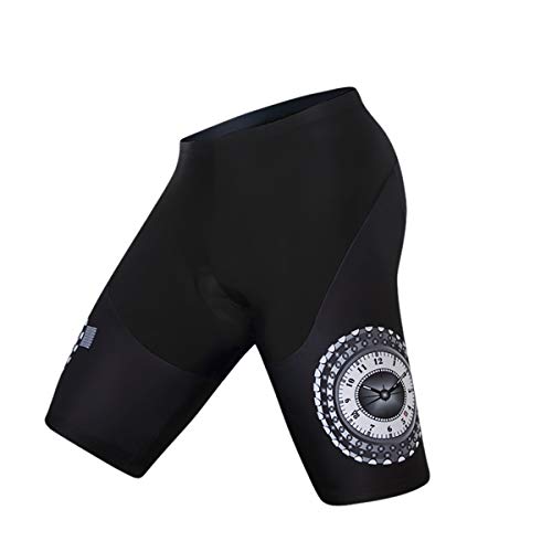 weimostar Fahrradhose für Herren, Fahrradhose mit Polsterung, enge halbe Hose, 3D-Gel, gepolstert, MTB-Fahrradhose, bequem, atmungsaktiv, Cc6322, XXL (Taille 28.3/36.3") von Weimostar