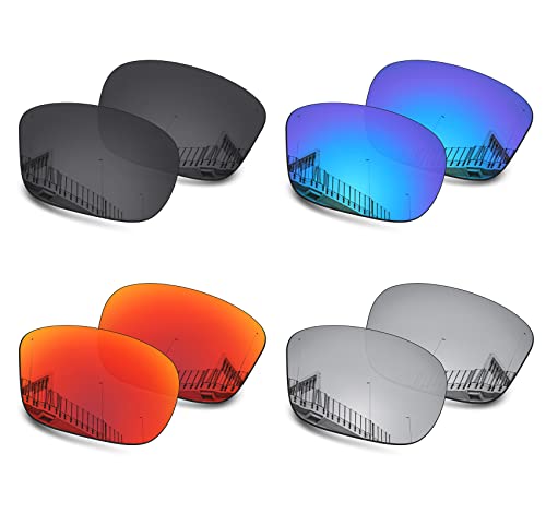 Well-aimed Ersatzgläser kompatibel mit Oakley Sliver OO9262 Sonnenbrille – Vorteilspack 401, Schwarz + Blau Iridium + Rot Iridium + Silber Iridium, Einheitsgröße Well-aimed Ersatzgläser kompatibel mit Oakley Sliver OO9262 Sonnenbrille – Vorteilspack 401, Schwarz + Blau Iridium + Rot Iridium + Silber Iridium, Einheitsgröße von Well-aimed