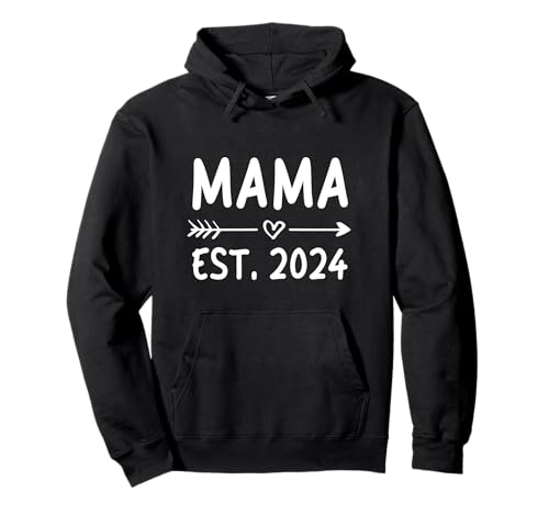 Mama Est. 2024 Werdende Mutter 2024 Pullover Hoodie Mama Est. 2024 Werdende Mutter 2024 Pullover Hoodie von Werdende Eltern Schwangerschaft 2024 Geschenkideen