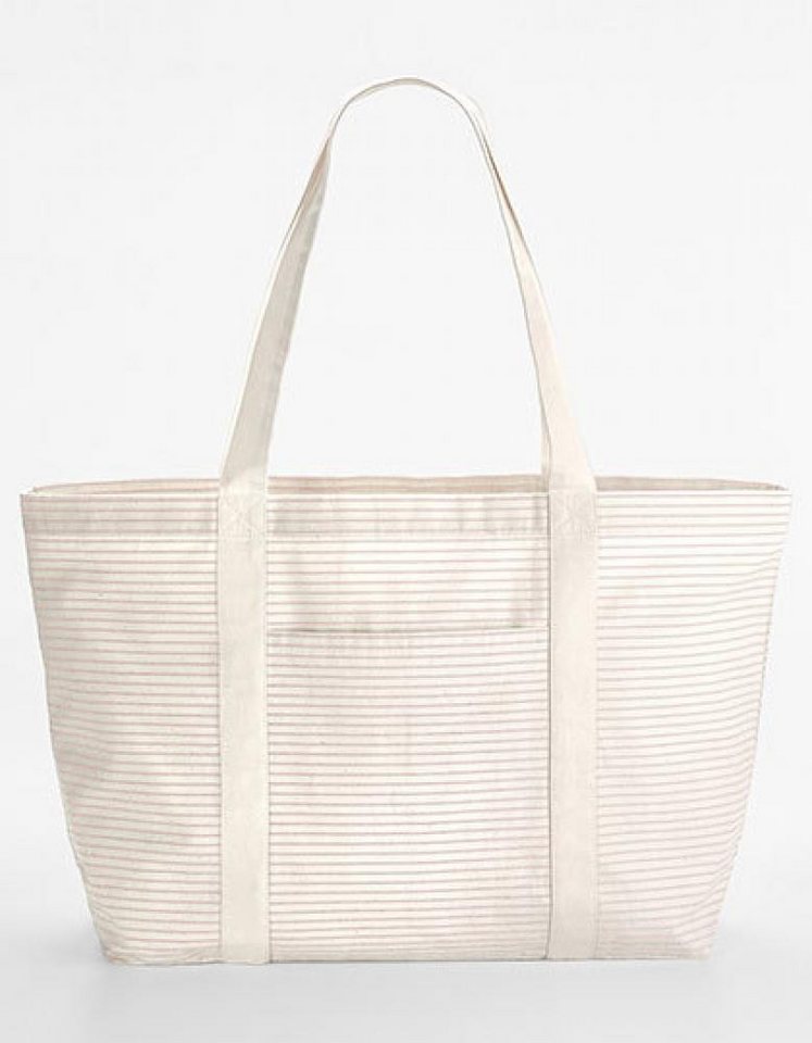 Westford Mill Einkaufsshopper Striped Organic Cotton Shopper Einkaufstasche von Westford Mill