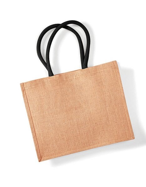 Westford Mill Jute Classic Shopper Tragetasche Schultertasche von Westford Mill