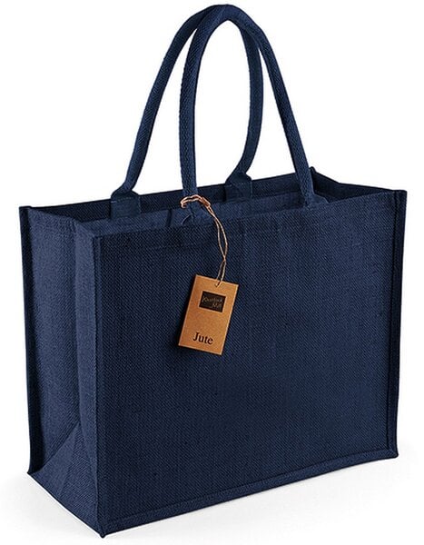 Westford Mill Jute Classic Shopper Tragetasche Schultertasche von Westford Mill