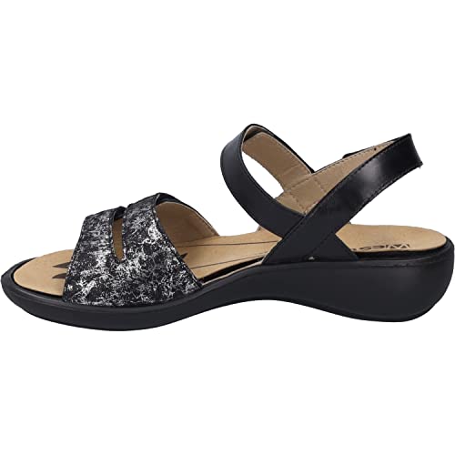 Westland Damen Riemchensandalen Ibiza 86,Weite G (Normal),Wechselfußbett,Strandschuhe,Sandaletten,Sommersandalen,schwarz-Kombi,42 EU / 8 UK von Westland