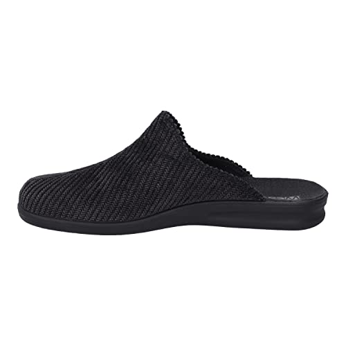 Westland by Josef Seibel Herren Hausschuhe Belfort 123,Weite G (Normal),schluepfschuhe,Slip-ons,Backless,Mules,Gartenschuhe,schwarz,41 EU / 7 UK von Westland