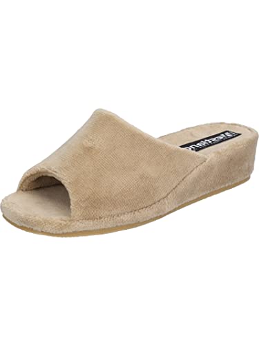 Westland Damen Pantoffeln Marseille, Frauen Hausschuhe,Weite G (Normal),schluepfschuhe,Slides,Slip-ons,Mules,Puschen,Champagner,37.5 EU / 4.5 UK von Westland