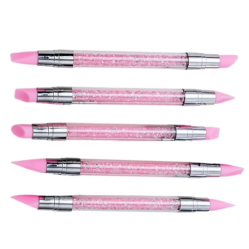 Wezalget Nagel-Skulptur-Stift | Doppelspitziger Schnitzstift für Nägel - Fingernagel-Modellierwerkzeug mit Antirutsch-Griff für Schwestern, Ehefrauen und Freundinnen Wezalget Nagel-Skulptur-Stift | Doppelspitziger Schnitzstift für Nägel - Fingernagel-Modellierwerkzeug mit Antirutsch-Griff für Schwestern, Ehefrauen und Freundinnen von Wezalget
