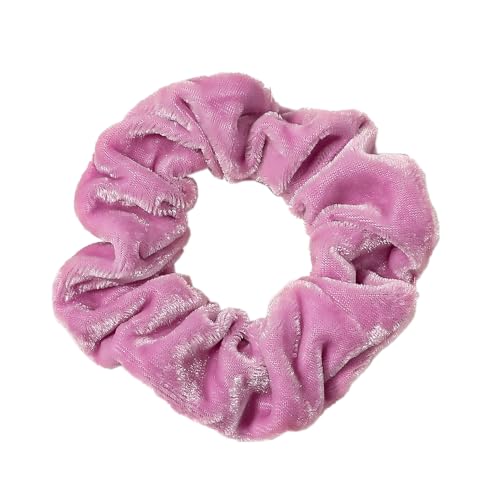 5 Stück Samt Scrunchies Haargummis für Damen,Gummibänder Haarbänder,Elastische Dicke Bänder,Haare Ringe Haarschmuck,Pferdeschwanzhalter,Haarring des Dickdarms für Mädchen Damen,Hellrosa A von Whakano