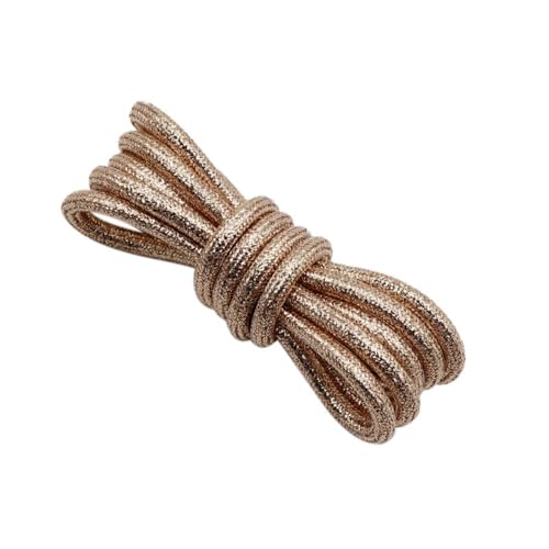 Whakano 2 Paar Glitzer Runde Schnürsenkel 4,5 mm Dünne Schnürsenkel,Damen & Herren Reißfeste Shoelaces,Ersatz Schnürbänder für Arbeitsschuhe,Stiefel,Trekkingschuhe,Sportschuhe,Roségold,90cm Whakano 2 Paar Glitzer Runde Schnürsenkel 4,5 mm Dünne Schnürsenkel,Damen & Herren Reißfeste Shoelaces,Ersatz Schnürbänder für Arbeitsschuhe,Stiefel,Trekkingschuhe,Sportschuhe,Roségold,90cm von Whakano