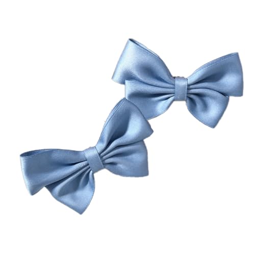 Whakano 4 Paar Hochzeit Schuhclips,Schleife Shoe Buckle,Braut Schuh Schnalle,Schuh Dekorative Accessoires,AbnehmbareSchuhschnallen,für Hochzeitsfeiern,Party,Dekoration Bankett Frauen Mädchen,Blau von Whakano