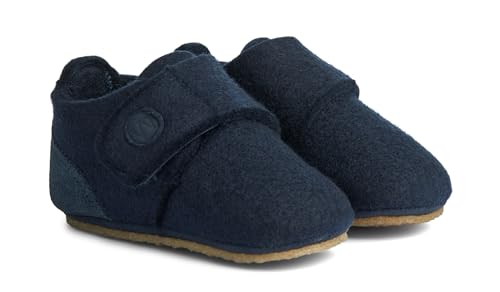 Wheat Kinderschuhe Filz-Hausschuh Marlin Baby Kleinkind Größen Unisex Jungen und Mädchen 90% Felt,10% Suede Atmungsaktiv von Wheat