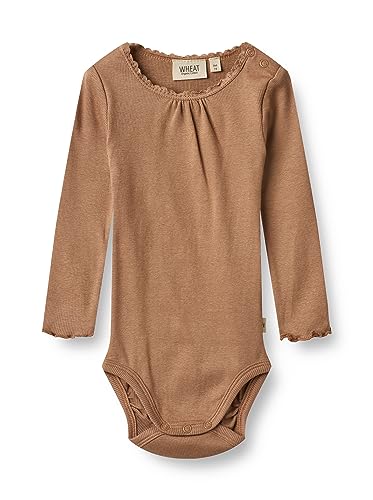 Wheat Rippen-Body Lotta Baby Kleinkind Größen Mädchen 48% Bio-Baumwolle,48% Modal,4% Elasthan Öko Tex Standard Wheat Rippen-Body Lotta Baby Kleinkind Größen Mädchen 48% Bio-Baumwolle,48% Modal,4% Elasthan Öko Tex Standard von Wheat