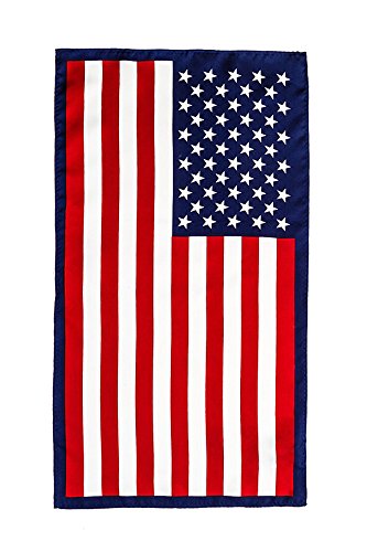 Wild Ties Einstecktuch aus 100 % Seide, amerikanische Flagge, Rot, Weiß und Blau, Rot/Ausflug, einfarbig (Getaway Solids), Einheitsgröße Wild Ties Einstecktuch aus 100 % Seide, amerikanische Flagge, Rot, Weiß und Blau, Rot/Ausflug, einfarbig (Getaway Solids), Einheitsgröße von Wild Ties