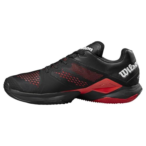 Wilson Herren Bela Tour Padl Padelschuhe Schwarz -, Black Infrared Black, 44 2/3 EU von Wilson