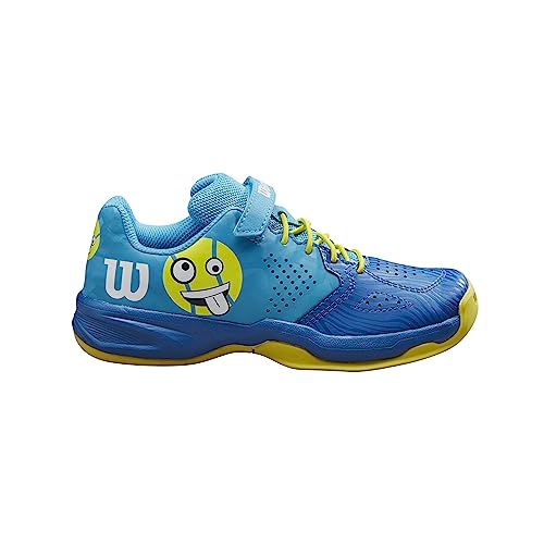 Wilson KAOS Emo Sneaker, Vivid Blue/Classic Blue/Sulphur SPR, 27 1/3 EU von Wilson