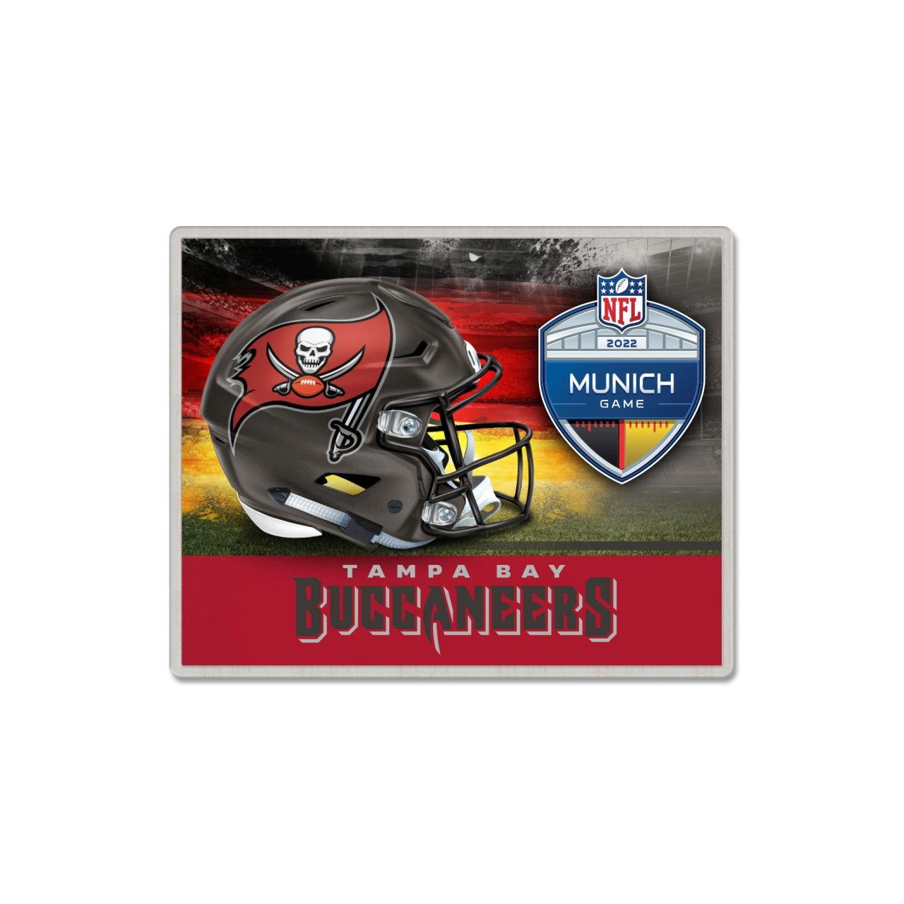 NFL Pin Badge Anstecknadel - NFL MUNICH Tampa Bay Buccaneers von WinCraft