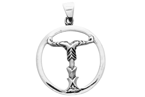 Windalf Schmuck Anhänger IRMINSUL 3.9 cm Weltensäule 925 Sterlingsilber von Windalf